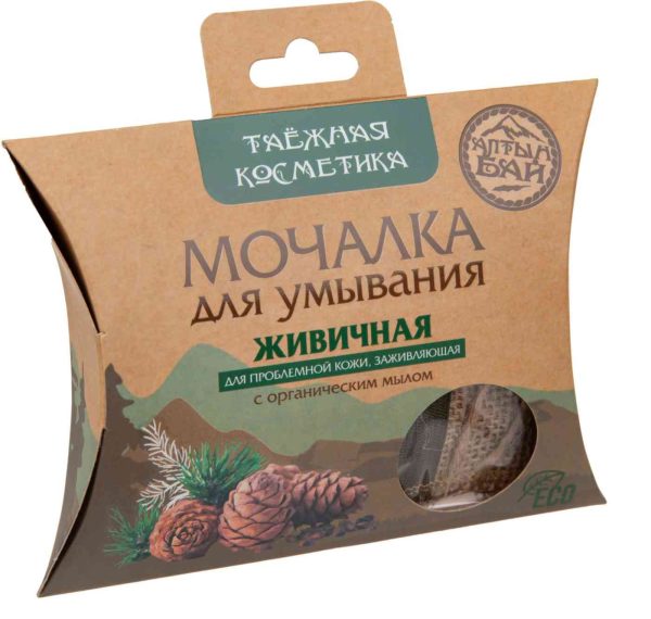 Мочалка для умывания  Алтын Бай