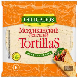 Лепёшки пшеничные мексиканские Tortillas Delicados