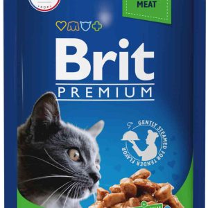Влажный корм для стерилизованных кошек  Brit