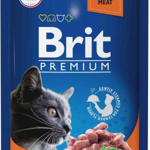 Влажный корм для стерилизованных кошек  Brit