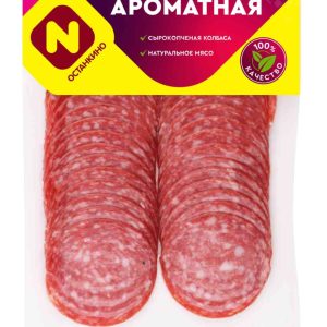 Колбаса сырокопчёная Ароматная Останкино