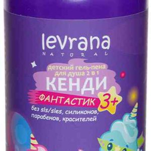 Гель-пена для душа 2в1 детский Levrana