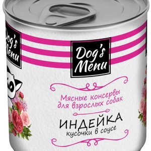 Влажный корм для собак  Dog's Menu