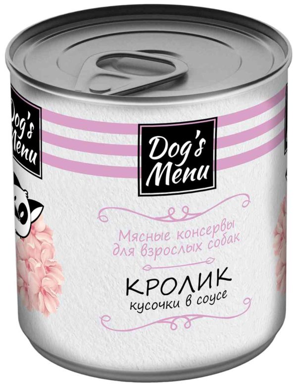Влажный корм для собак  Dog's Menu