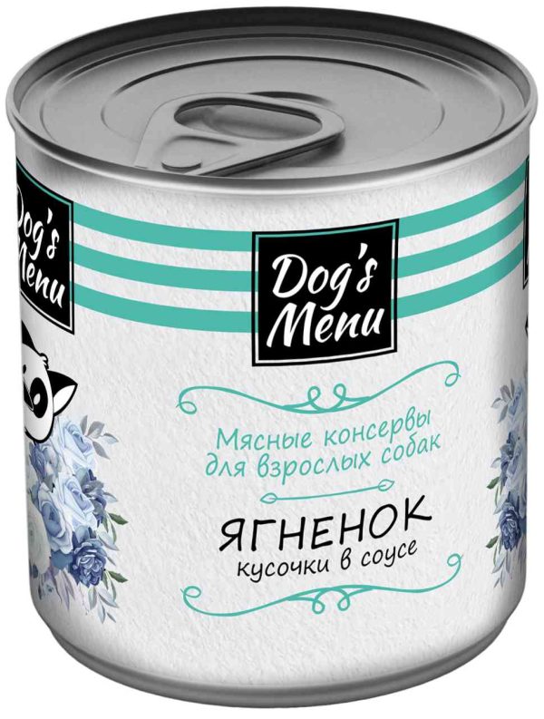 Влажный корм для собак  Dog's Menu