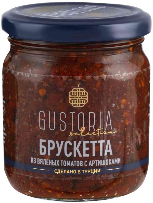 Брускетта из вяленых томатов Gustoria