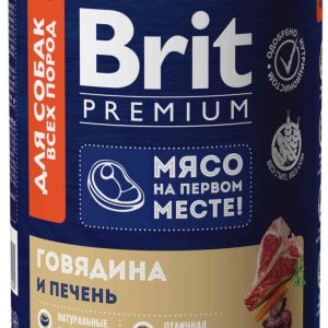Влажный корм для собак всех пород  Brit