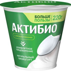Биойогурт натуральный Актибио