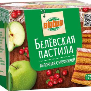 Белёвская пастила яблочная Глобус