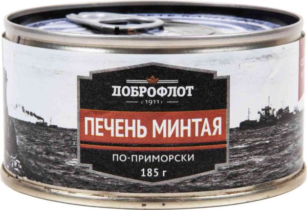 Печень минтая Доброфлот