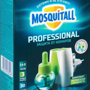 Фумигатор и жидкость от комаров Mosquitall