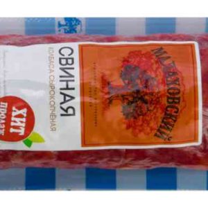 Колбаса сырокопчёная Свиная Малаховский