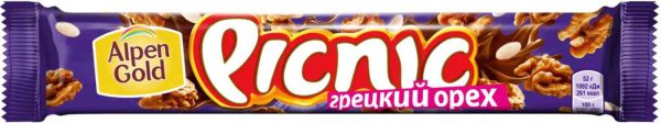 Батончик шоколадный Picnic