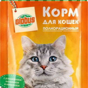 Влажный корм для кошек  Глобус