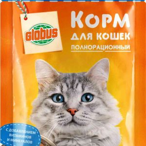 Влажный корм для кошек  Глобус