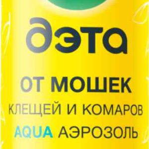 Аква аэрозоль от мошек, клещей и комаров Дэта
