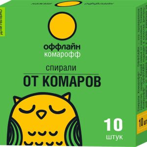 Спирали от комаров  Комарофф