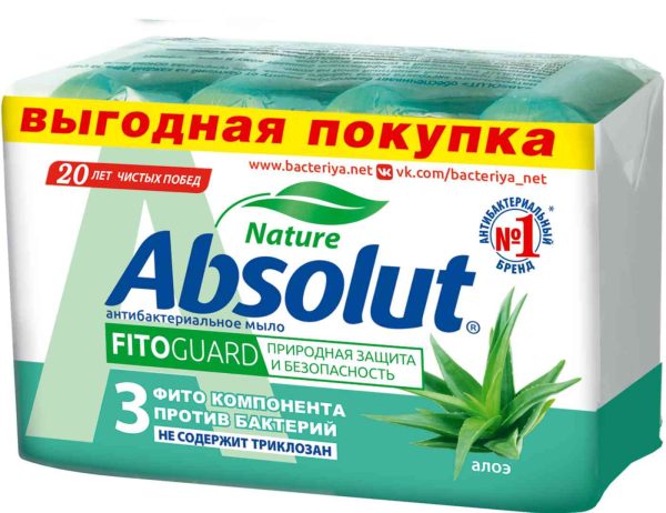Мыло антибактериальное Absolut
