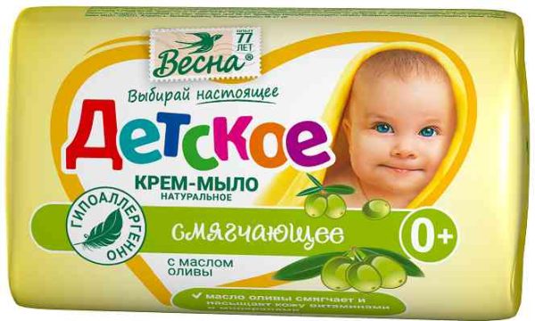 Крем-мыло детское смягчающее Весна