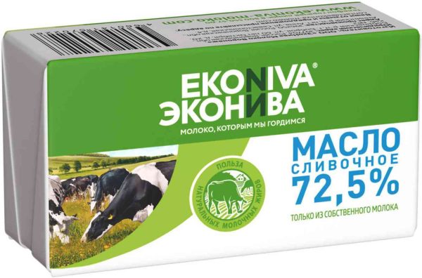 Масло сливочное Эконива