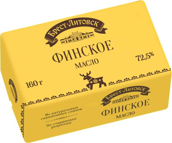 Масло кислосливочное Брест-Литовск