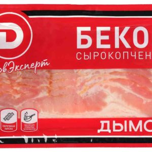 Бекон сырокопчёный Дымов