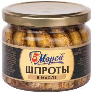 Шпроты из балтийской кильки 5 Морей