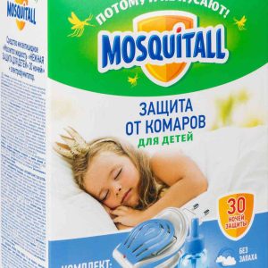 Фумигатор и жидкость от комаров Mosquitall
