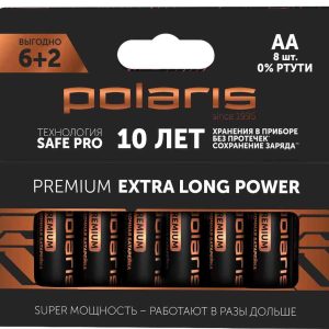 Батарейки алкалиновые Polaris