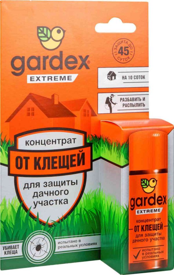 Концентрат от клещей  Gardex