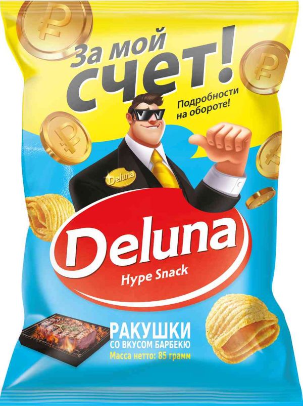 Снеки кукурузные Deluna