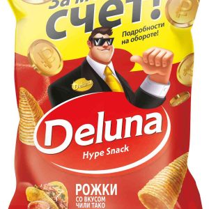 Снеки кукурузные Deluna