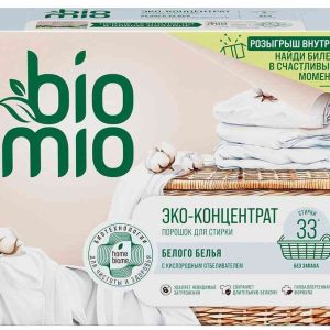 Порошок-концентрат для стирки белого белья  BioMio