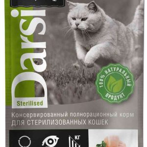 Влажный корм для стерилизованных кошек  Darsi