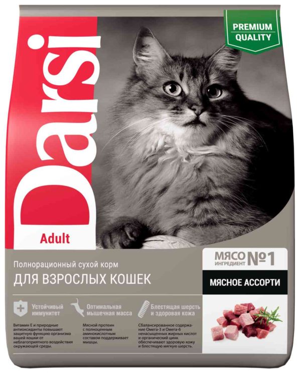 Сухой корм для кошек  Darsi