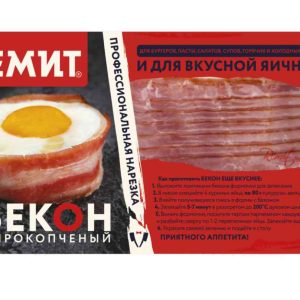 Бекон сырокопчёный Ремит