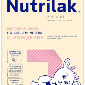 Сухая молочная смесь на козьем молоке Nutrilak