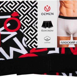 Трусы-боксеры мужские Oemen