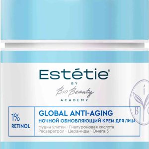 Крем для лица ночной обновляющий Estetie