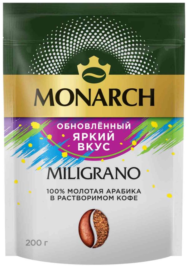 Кофе растворимый сублимированный Монарх