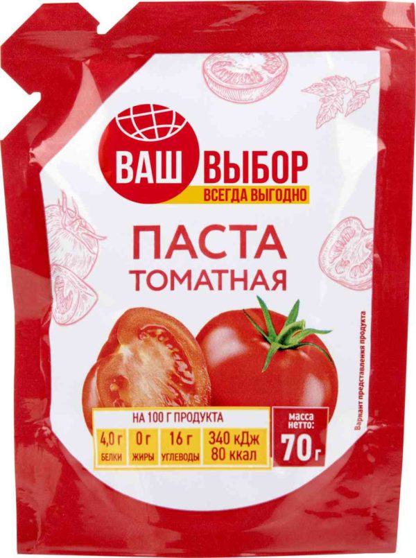 Паста томатная Ваш выбор