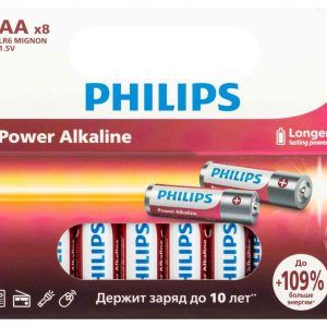 Батарейки алкалиновые Philips