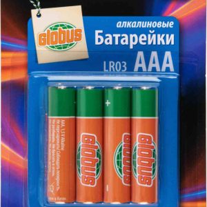 Батарейки алкалиновые Глобус
