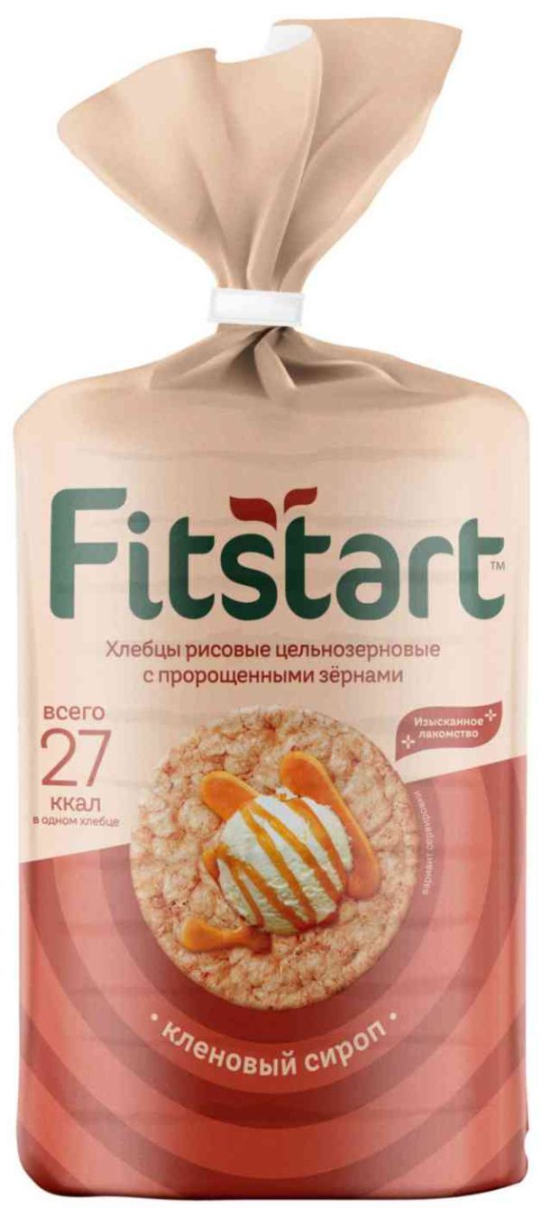 Хлебцы рисовые цельнозерновые Fitstart