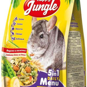 Корм для шиншилл  Happy Jungle