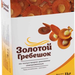 Гребешок золотой замороженный Шифудо
