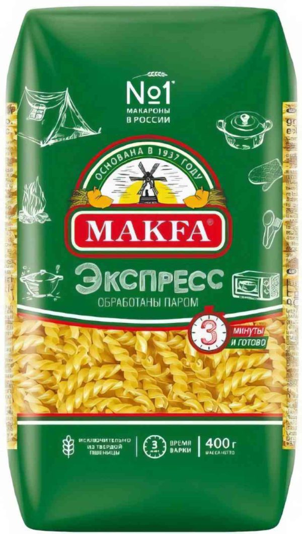 Макаронные изделия  Makfa