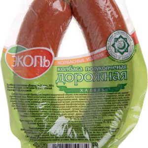 Колбаса полукопченая Эколь