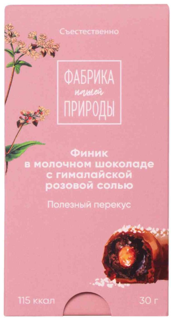 Финик в гречишном молочном шоколаде Фабрика нашей Природы