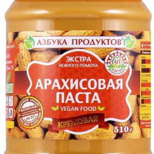 Паста арахисовая кремовая Азбука продуктов